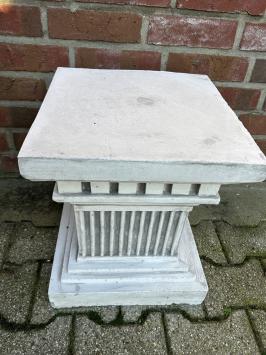 Sokkel - Zuil - 42 cm - Vierkant - Steen