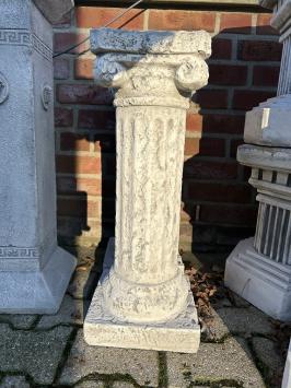 Robust Pedestal - 65 cm - Greek Style - Solid Stone