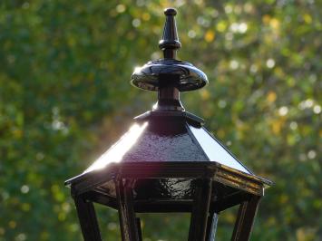 Klassieke Sokkellamp - 83 cm - Zwart - Alu - Buitenlamp