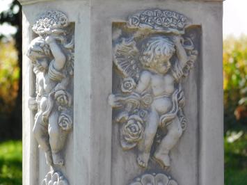 Pedestal with Angels - 63 cm - Stone