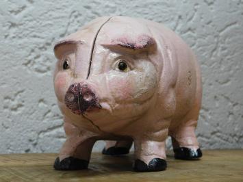 Money box Big - cast iron - pink