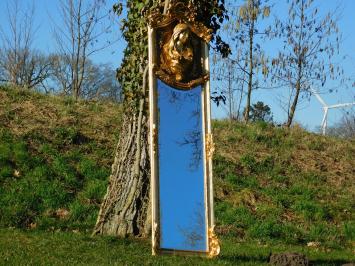 Vintage Spiegel in Louis XVI-stijl - 175 cm - Goudkleurig