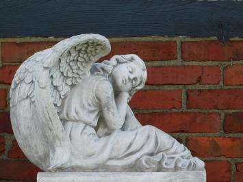 Statue Sleeping Angel - 54 cm - Stone