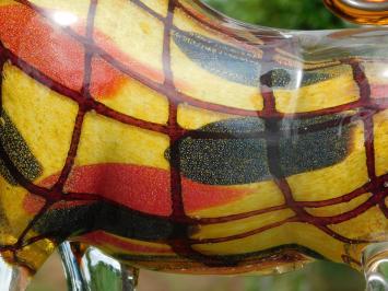 Glazen Beeld Stier – Handgemaakt Glasgeblazen Kunstwerk