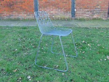 Chair - industrial grey - metal