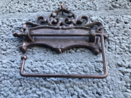 Vintage WC - toiletpapier houder, wc-rol houder toilet