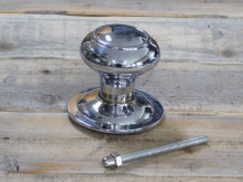 Chrome door knob - Chrome knob, decorative knob (fixed)