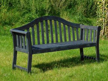 Robust Garden Bench 3-Person - Hardwood - Ash Grey