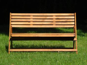 Klappbare Gartenbank - Hartholz - Teak