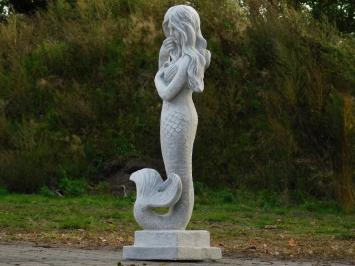 Garden Statue: Mermaid with Water Spout – 94 cm – Fountain Statue