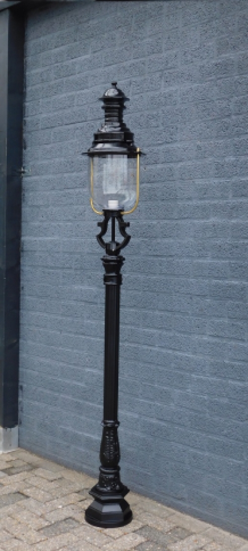 Laterne ''Unique'' - Außenlampe, vertikale Laterne - schwarz