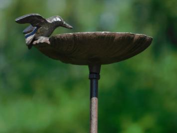 Garden Stick Vogeltränke - Gusseisen - inkl. Vögelchen