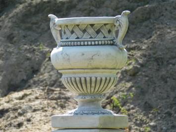 Garden Vase with Ears - 53 cm - Detailed - Stone