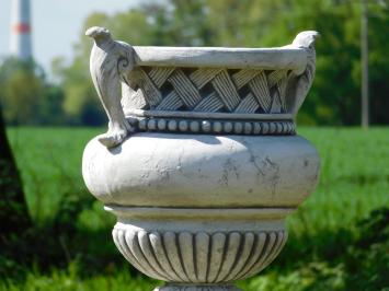 Garden Vase with Ears - 53 cm - Detailed - Stone