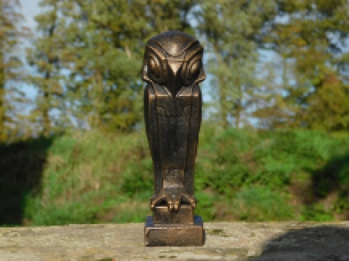 Statue Owl - all cast iron