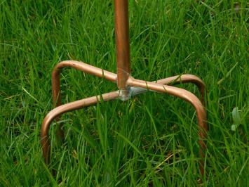 Birdhouse Standing - 170 cm - Garden Stick - Copper look