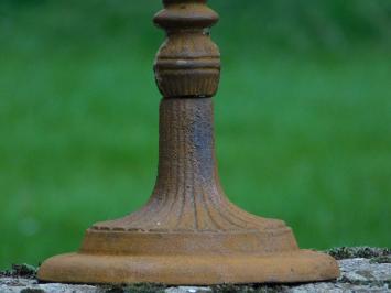 Standing Birdbath with Birds - Shell - Cast iron