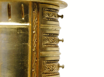 Vintage Baroque Chest of Drawers - 68 cm - Wood with Marble