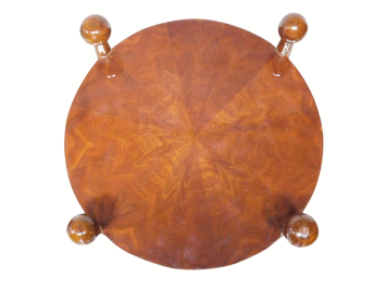 Vintage Beistelltisch im Regency-Stil aus Holz – 70 cm