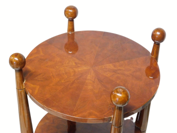 Vintage Beistelltisch im Regency-Stil aus Holz – 70 cm