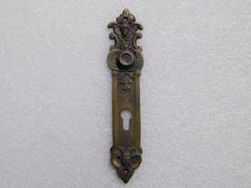 Vintage Türschild Engel - PC 92 - Antikes Messing