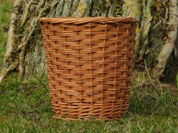 Vintage Rieten Mand - 26 cm - Rotan
