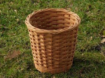Vintage Rieten Mand - 26 cm - Rotan