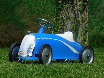Vintage Auto - Blauw ''Legend Classic'' - 80 x 40 cm - Metaal