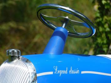 Vintage Auto - Blauw ''Legend Classic'' - 80 x 40 cm - Metaal