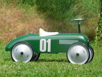 Vintage Auto - Groen #01 - 75 x 40 cm - Metaal