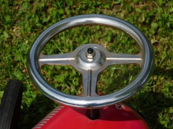 Vintage Car - Red - 76 x 40 cm - Metal