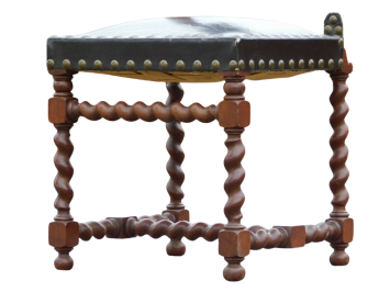 Vintage Barok Kasteel Fauteuil - Antiek