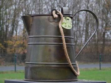 Vintage Kanne „Le Jardin“ – 31 cm – Metall