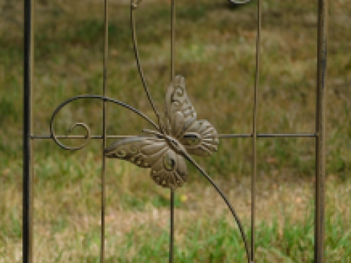 Butterfly ornament - garden stick - brown