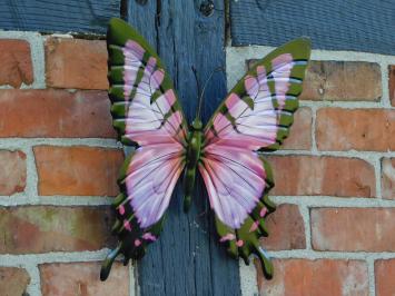 Purple Butterfly - 35 cm - Wall Decoration - Metal