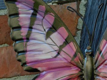 Purple Butterfly - 35 cm - Wall Decoration - Metal