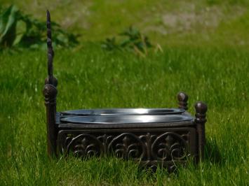 Luxury food and water bowl - for dogs - cast iron