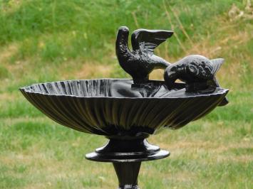 Fors Bird bath - Black - Alu - Garden decoration