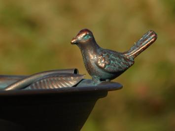 Elegant Standing Bird Bath - 78 cm - Iron