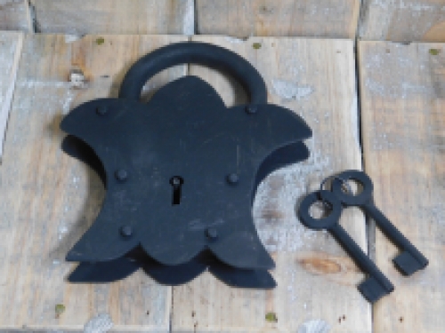 Middeleeuws Hangslot Antiek - U-Lock - Vergrendelt Borstvergrendeling