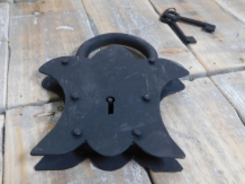 Middeleeuws Hangslot Antiek - U-Lock - Vergrendelt Borstvergrendeling