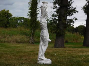 Statue Frau mit Krügen – 130 cm – Polystone