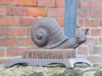 Foot sweeper Snail - cast iron