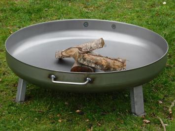 Large fire bowl - steel - 80 cm