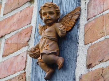 Wall Angel - Cast iron - Oxide