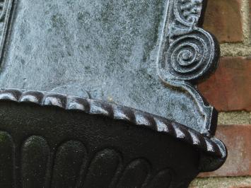 Wandbrunnen Löwe – Schwarz – 75 cm – Gusseisen