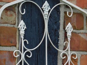 Wall rack large - Vintage White - Wrought iron