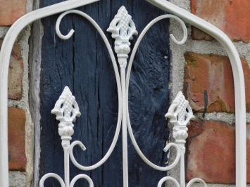 Wall rack - Vintage White - Wrought iron