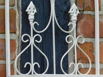 Wall rack - Vintage White - Wrought iron