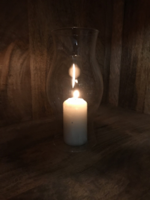 Lantern glass for candles or spare part for holders. Only 2 !!